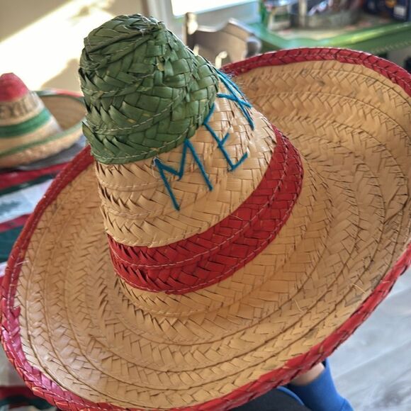 Mexican Youth Sombrero Made in Mexico - Picture 3 of 5